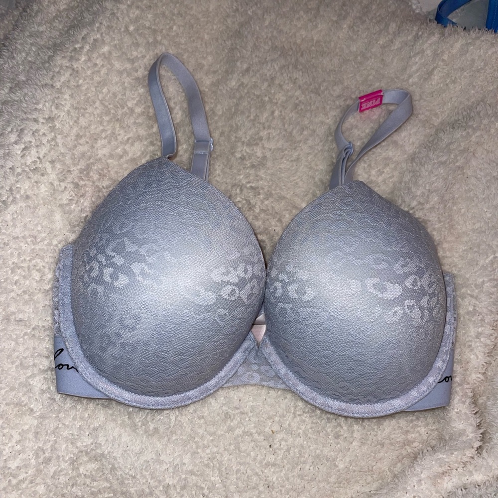 Pink Victoria Secret Push-up Bra